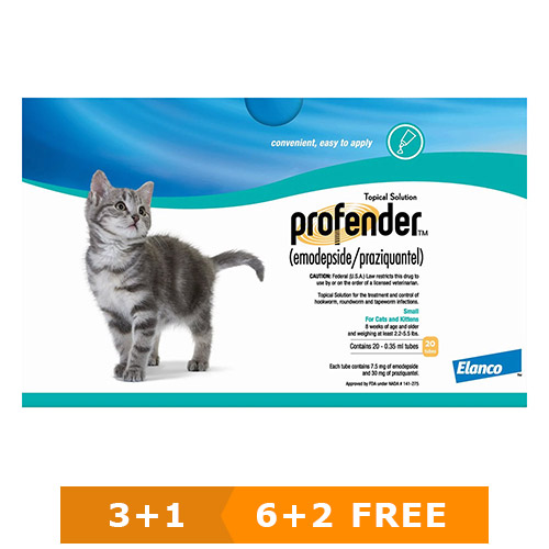 Profender for Cats Wormers Treatment
